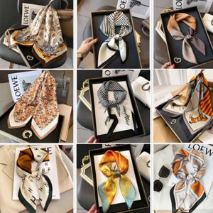 (선물가능) 여성 실크 쁘띠 가을 스카프