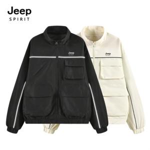 지프스피릿 남녀공용 봄가을용 스트릿룩 자켓 KP-JK8913