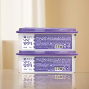 (2+2) 김치 냄새 탈취 반영구 홈블리 와이드 탈취제 300g x 4개입 천연화공석 제올라이트 100%