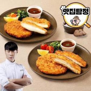 프레시지 최현석셰프의  7겹돈까스 2종 10팩 골라담기 (7겹돈까스+치즈돈까스+트러플소스)