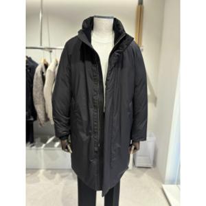 지이크 24 F/W 거위털 블랙 패딩 코트  P6505