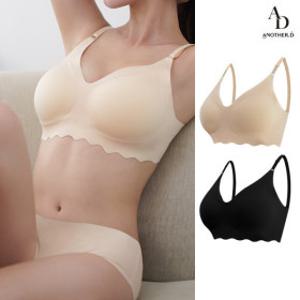 (15+15%)(2개세트) 돌아가지 않는 패드 고퀄리티 마이핏 일체형 스트랩 심리스 브라탑 자체제작