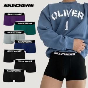 (7종세트) 스케쳐스 남자팬티 사각 드로즈 5+2 7장세트