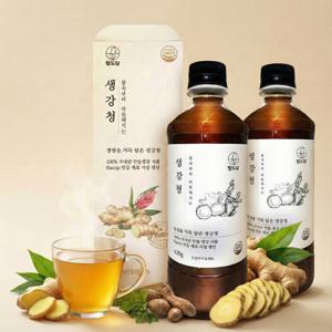 1+1 수제 생강청 생강원액 진액 생강액기스 620g