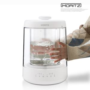 4L 대용량 루미글래스 가열식가습기 3단계 가열 습도조절 신생아 물멍 아기 가습기 SUS 316 재질 키즈락