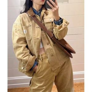 폴 로 루즈핏 캐주얼 남자 가을 카고 터틀넥 재킷 여자 카디건 상의