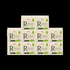 라엘 내추럴 무표백 순면생리대 10팩