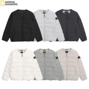 내셔널지오그래픽 남자 경량 패딩 헤론 U넥 경량 다운 점퍼