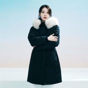 블랙야크 여성 히마 WSP 롱 다운자켓 구스패딩 아이유 패딩 점퍼 1BYPAWU504