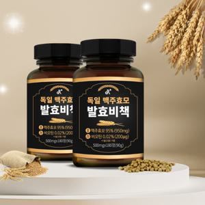 독일 맥주효모 발효비책 180정x2병