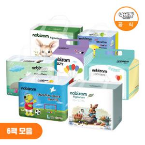 나비잠 기저귀 6팩 모음전 / 울트라씬듀얼핏 팬티 외 베스트 품목