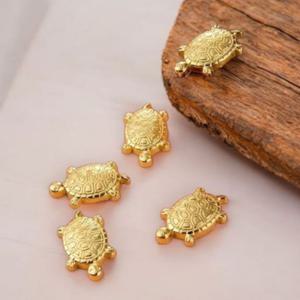 초미니 황금거북이 장식소품 부적 인테리어소품 미니어처 행운소품 미니거북이 행운 거북이