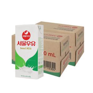 서울우유 멸균우유 1000ml x 10입2박스 (총 20개)