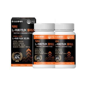 코오롱 닥터 L아르기닌 -K 플러스 180정 x 2개 1년분 고함량 타우린 블랙마카 옥타코사놀 함유