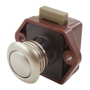 원터치 캠핑카 푸쉬 도어락 20mm/카라반/가구/잠금장치/버튼/손잡이/캐비닛/서랍장/다목적