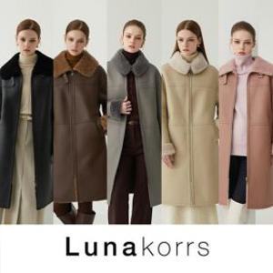 (NS홈쇼핑)루나코어스 호주산 양모 무스탕 롱코트35583899