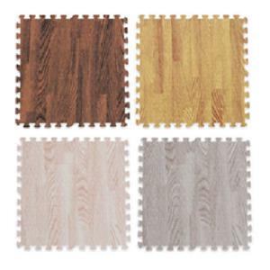 우드 퍼즐 조립 매트 16매 세트 방수 바닥 아기 놀이 놀이방 안전 유아 층간 소음 방지 베란다 거실 방음
