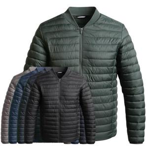 김영주스포츠 F/W 남성 시보리카라 웰론 경량 패딩 점퍼 간절기 고급형 깔깔이 내외피 활용 고기능성