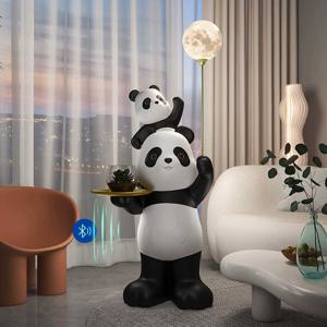 이사 선물 팬더 대형 바닥 스탠딩 장식 거실 소파 옆 인형