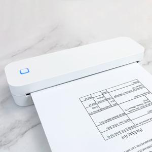 지비킹 휴대용프린터 블루투스 무선 잉크없는 미니 a4 프린터