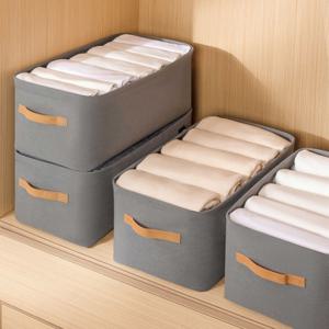 패브릭 옷정리함 리빙박스 접이식 수납정리함 ODM-LVBOX01