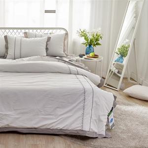 (겨울 신상특가) 레오나 호주산 겨울 양모 고밀도 이불 양모솜 고밀도 면100프로 차렵이불 패드 베개커버