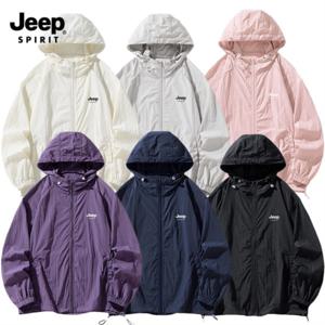 지프 JEEP SPIRIT 특가 바람막이 점퍼 재킷 윈드브레이커 스포츠 웨어 트레이닝 자외선차단 속건 JP777
