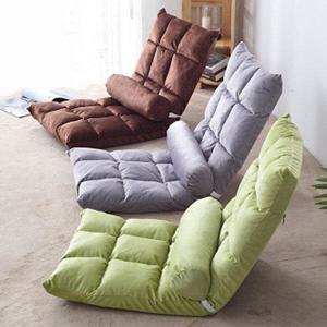 등받이의자 좌식의자 접이식의자 좌식쇼파+허리베개