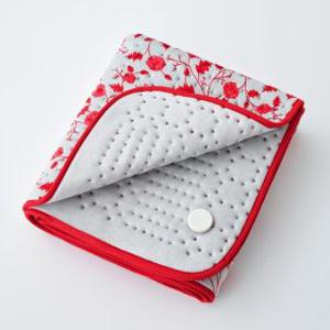 보이로 전기요 6단 1인용 UB03 레드플라워 프리미엄 워셔블 전기매트