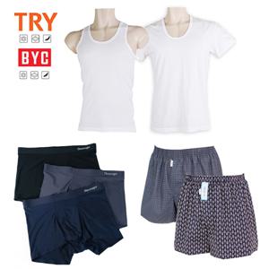 (TRY/BYC등)드로즈/트렁크/민소매런닝/반팔런닝/순면/인견/국산 당일출고