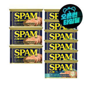 스팸 클래식 200gx3 +스팸 25%라이트 200g x6