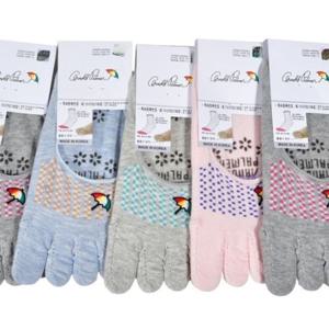 RT 아놀드파머 무 좀예방 발가락양말 통풍 덧신 5족