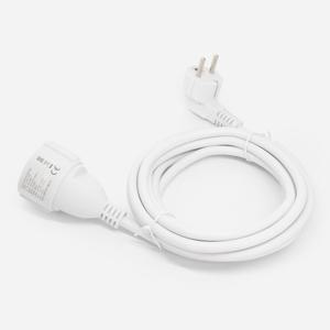 아이정 1구 연장선 멀티탭 전기코드 캠핑 리드선 3M 화이트