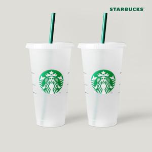 [원플러스 원/무배] 스타벅스 정품 리유저블 텀블러 콜드컵 709