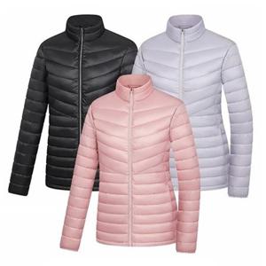 [콜핑]LD08 여성 겨울 솜보다 가볍고 따뜻한 웰론 경량패딩자켓 KTJ6785W