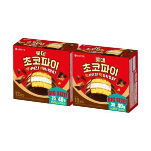 롯데 초코파이 오리지널 480g (12입) x2곽