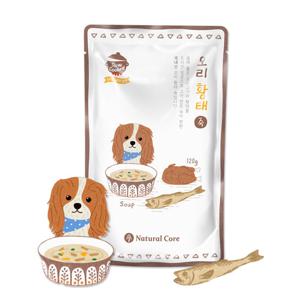 네츄럴코어 오리 황태죽 120g 영양식 강아지간식 습식