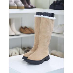 바이로쏘 세이브존03 스웨이드 퍼 안감 4.0cm 캐주얼 롱부츠 (BY)23W11304BB2