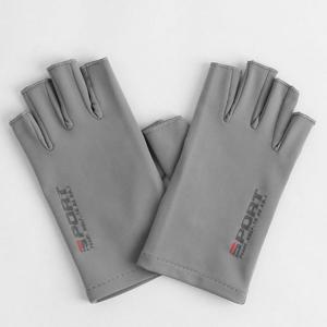 논슬립 여성용 스포츠 반장갑 얇은 운전 장갑 Gray