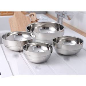 이딜리 스텐 국그릇 이중진공 대접 라면 그릇 대 14cm