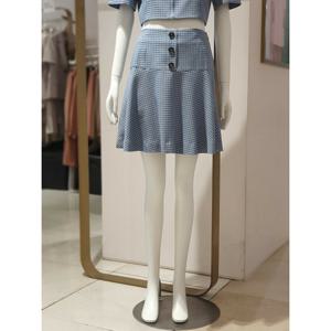 [에꼴드파리] 체크 플레어 미니스커트 M37RB37WSCM37Z