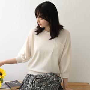 [웬디즈갤러리]라운드 7부 벌룬니트 NKN110