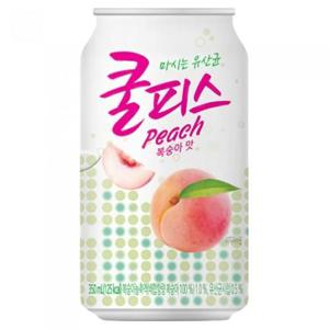 [동원] 쿨피스 복숭아 350ml x 24캔