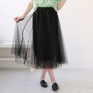 [웬디즈갤러리]티프니 망사 스커트 ISK112