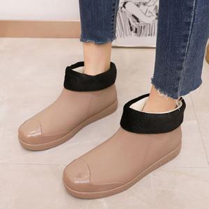 겨울신발 기모내피장화 털안감 귀여운 털부츠 방한