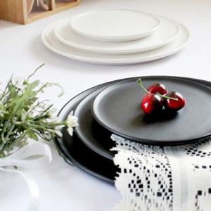 킴스아트 평원형접시(1호)(블랙)