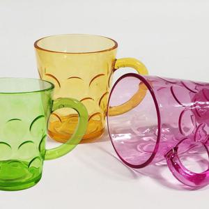 물방울 (손잡이)컵(소9cm) 물컵 플라스틱잔 쥬스컵