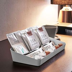 홈카페 탕비실 커피 티백 케이스 정리함 쟁반 트레이