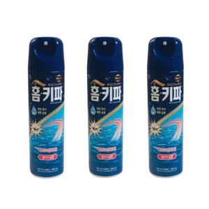 홈키파 모기 퇴치 스프레이 파리 살충제 500ml x 3개