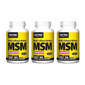 3개X  자로우  포뮬러스  MSM  1000mg  100정
